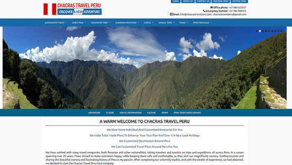 Chacras Travel Peru